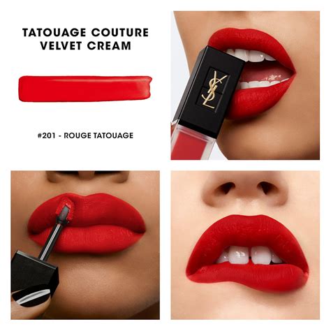 ysl tatouage couture matte liquid lipstick свотчи|YSL tatouage couture lip color.